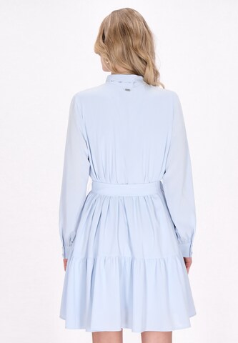 DreiMaster Klassik Shirt Dress 'Classic Look' in Blue