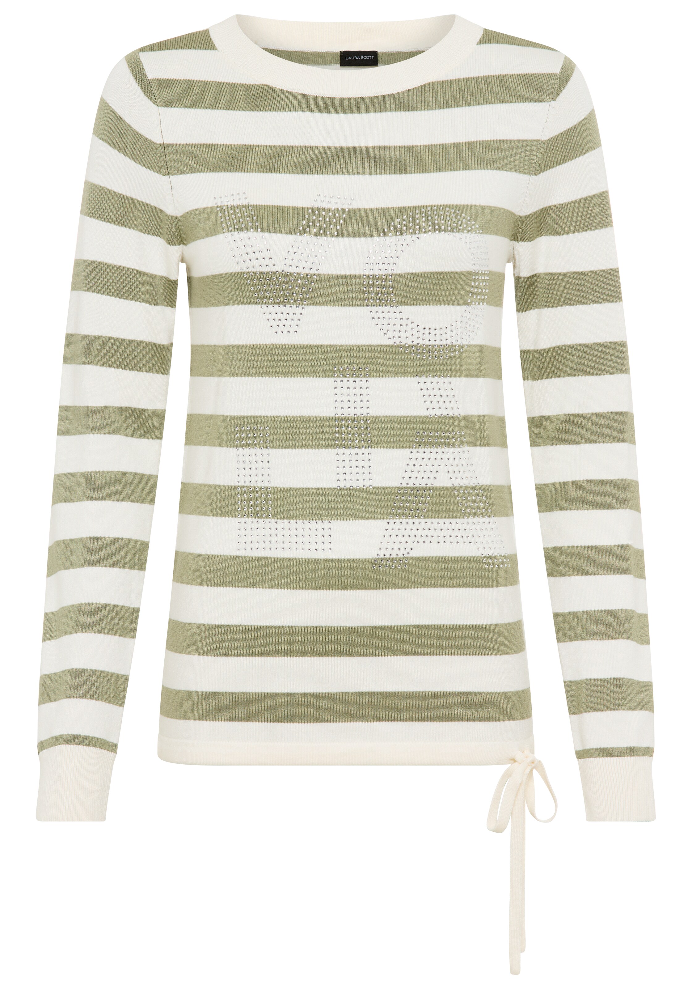 LAURA SCOTT Pullover in Beige: Vorderseite