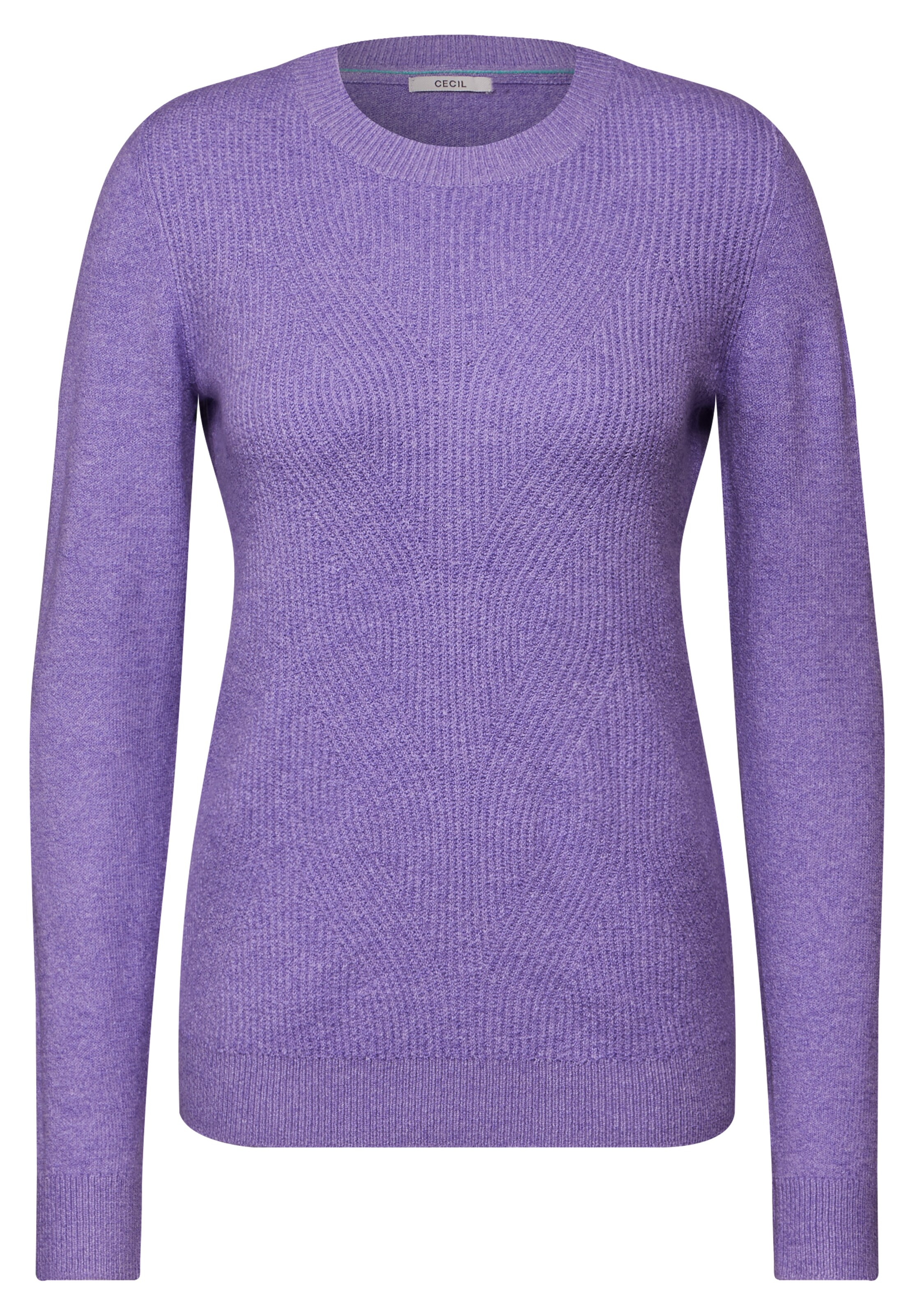 CECIL Pullover in Lila: Vorderseite