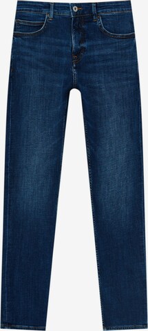 Pull&Bear Regular Jeans in Blue: front