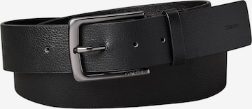 Ceinture Calvin Klein en noir : devant