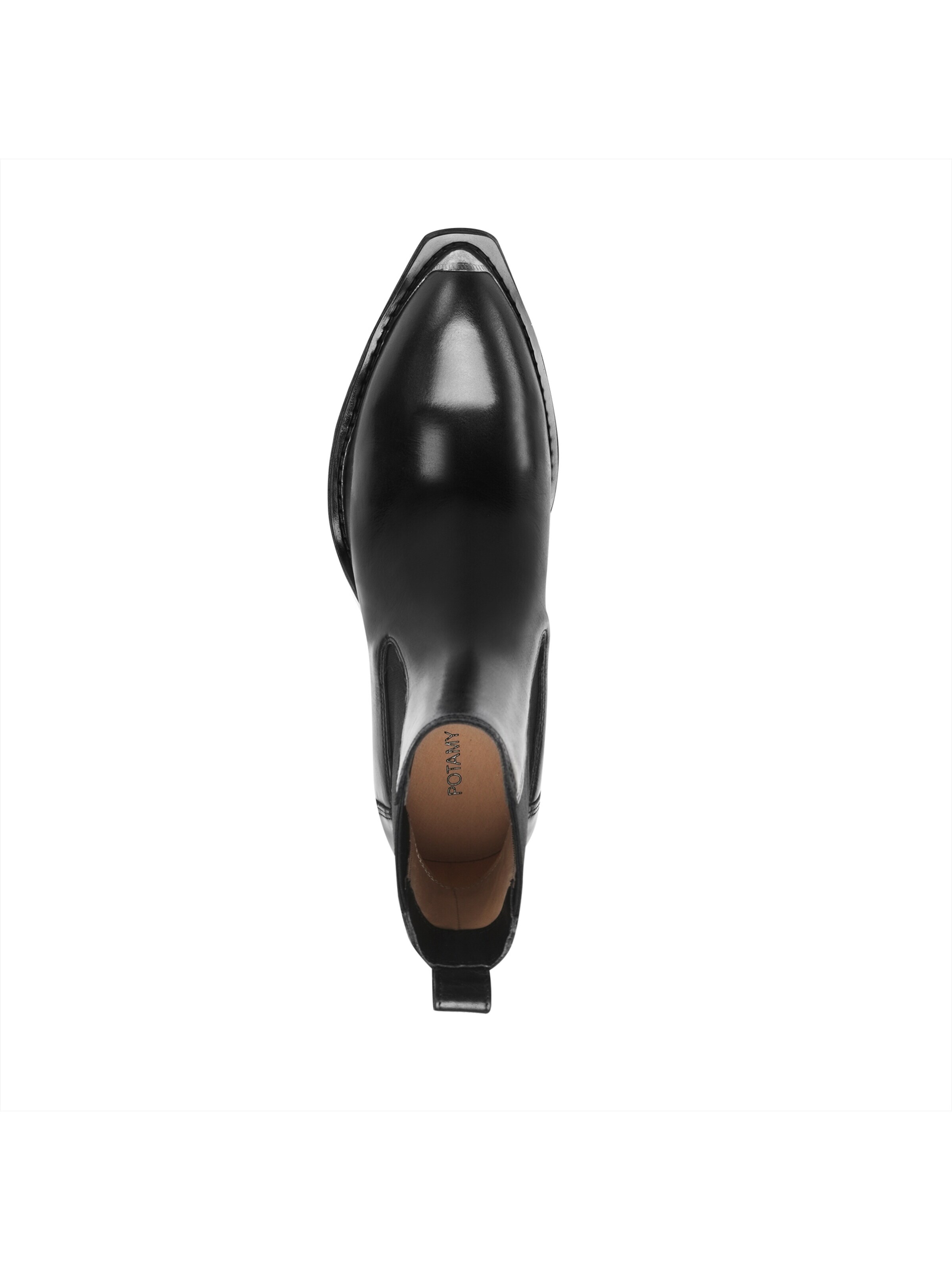 Potamy Cowboy Boots in Black