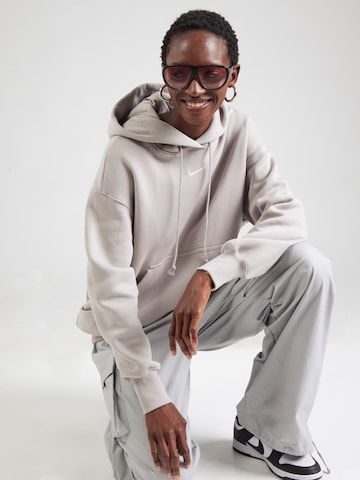 Nike Sportswear Свитшот 'Phoenix Fleece' в Серый: спереди