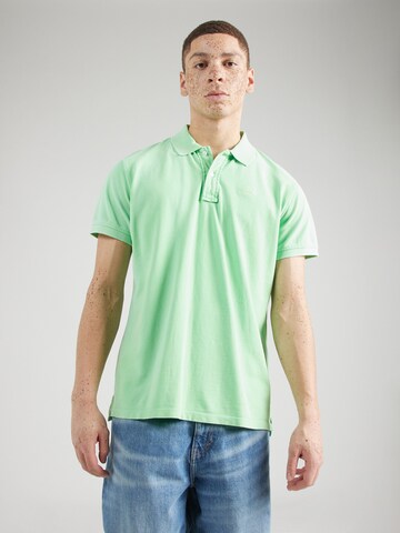 T-Shirt BLEND en vert : devant