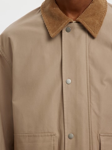 SELECTED Prehodna jakna 'SLHKYLE' | bež barva