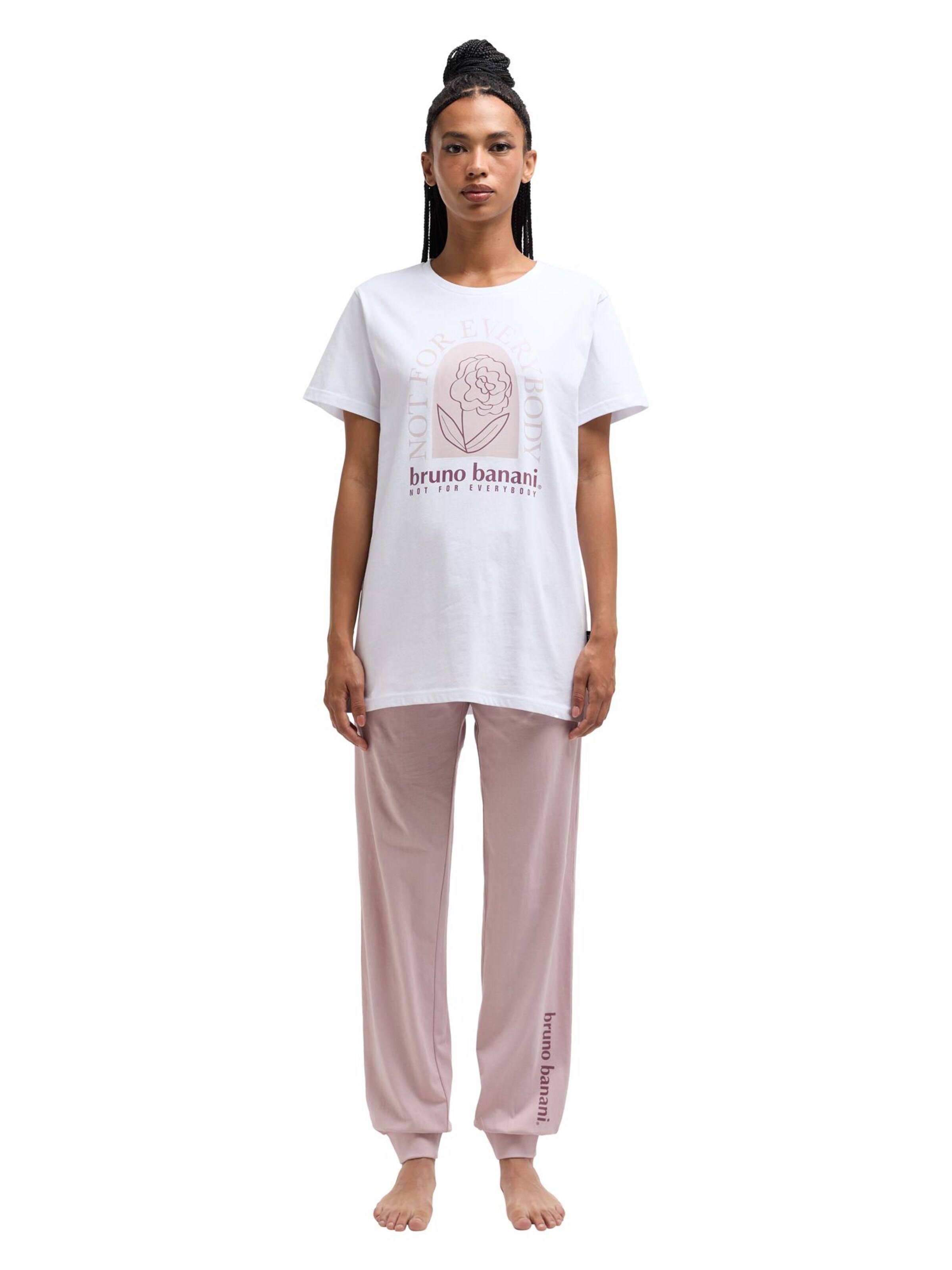 Bruno Banani Pajama 'BURNETT' in Pink: front