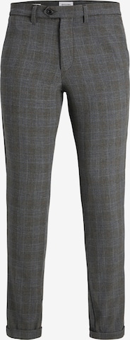 JACK & JONES Chino kalhoty 'MARCO CONNOR' – šedá: přední strana