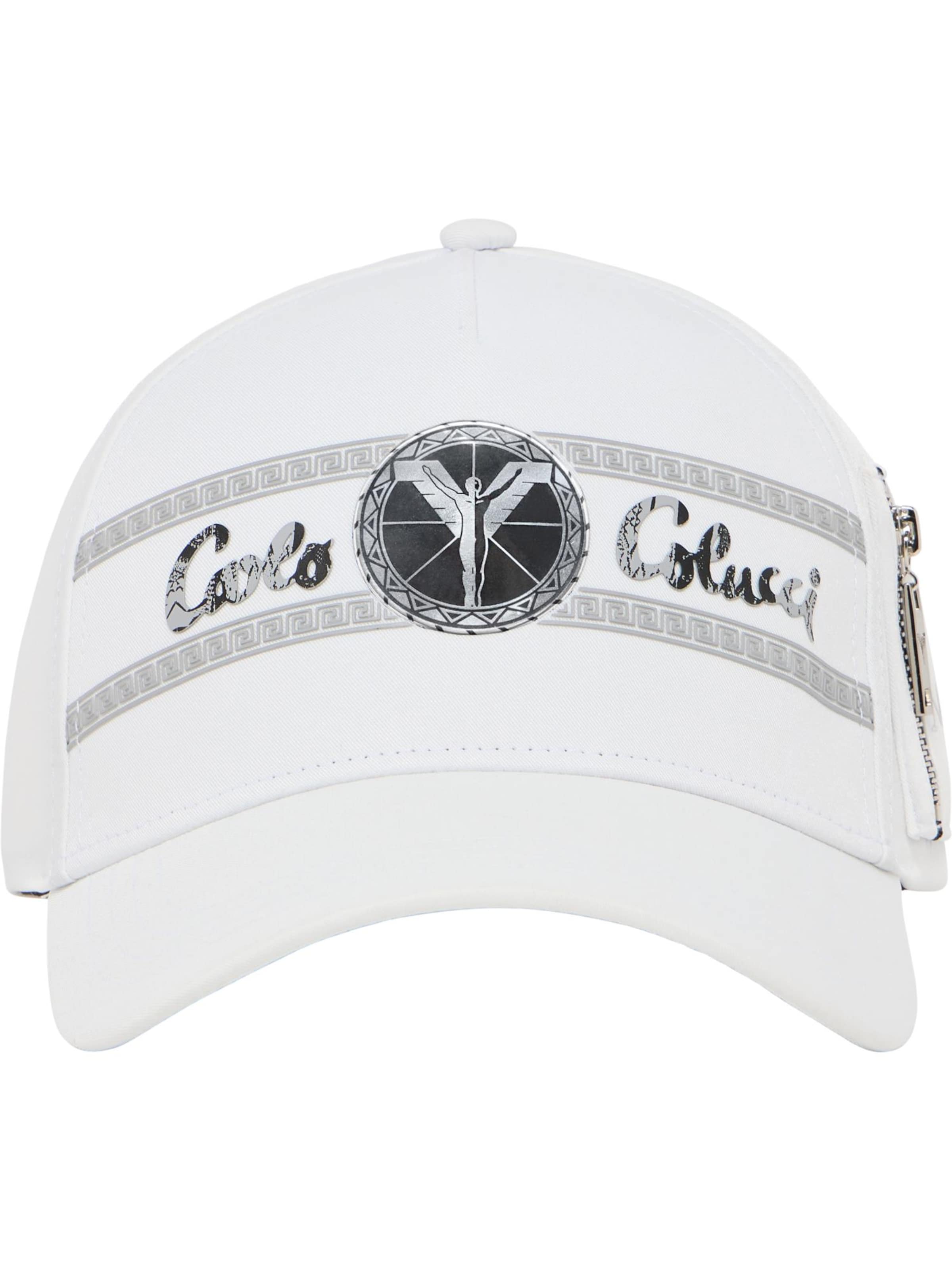 Carlo Colucci Pet in Wit: voorkant