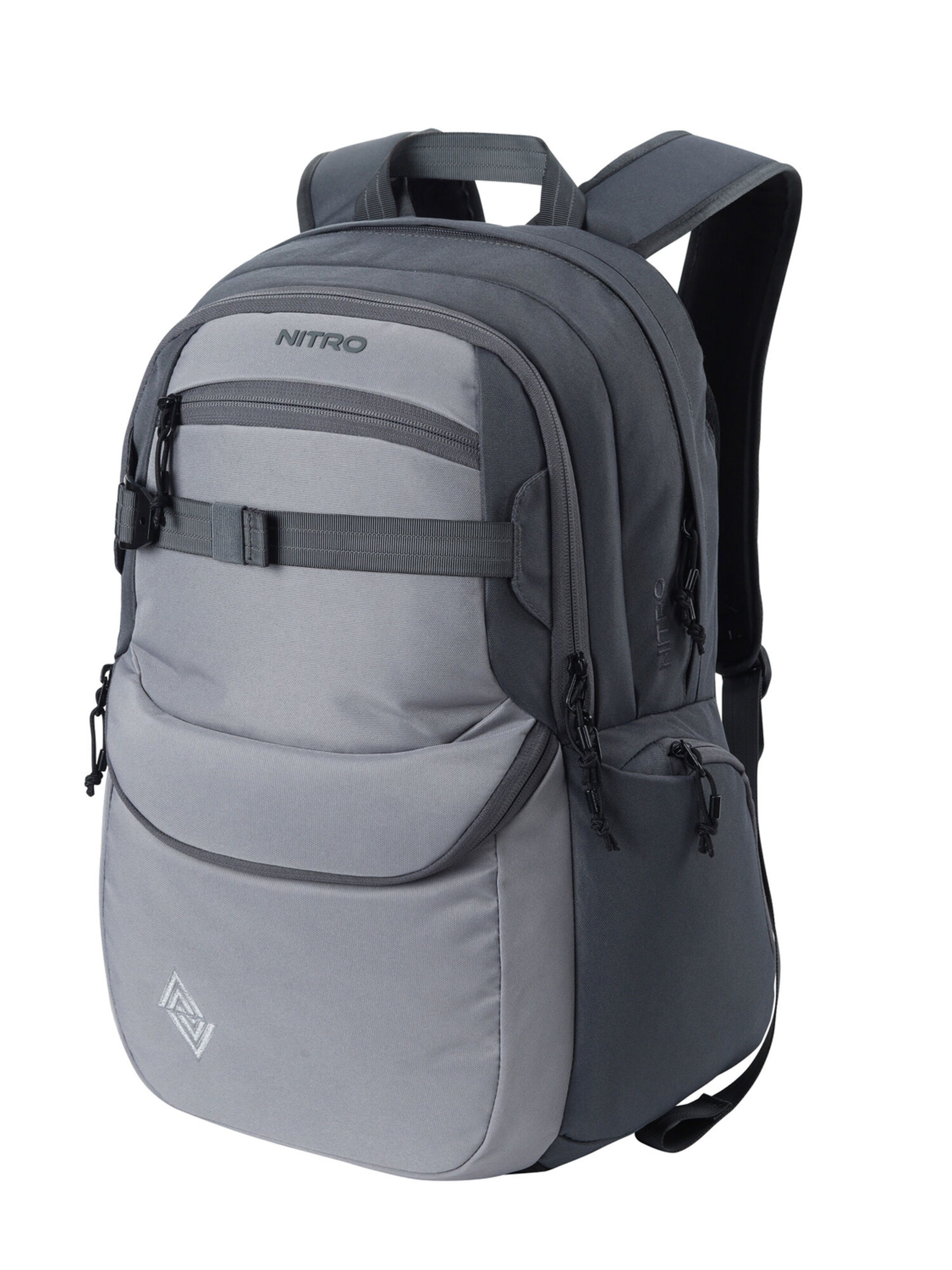 NITRO Backpack 'Future Hero' in Grey: front