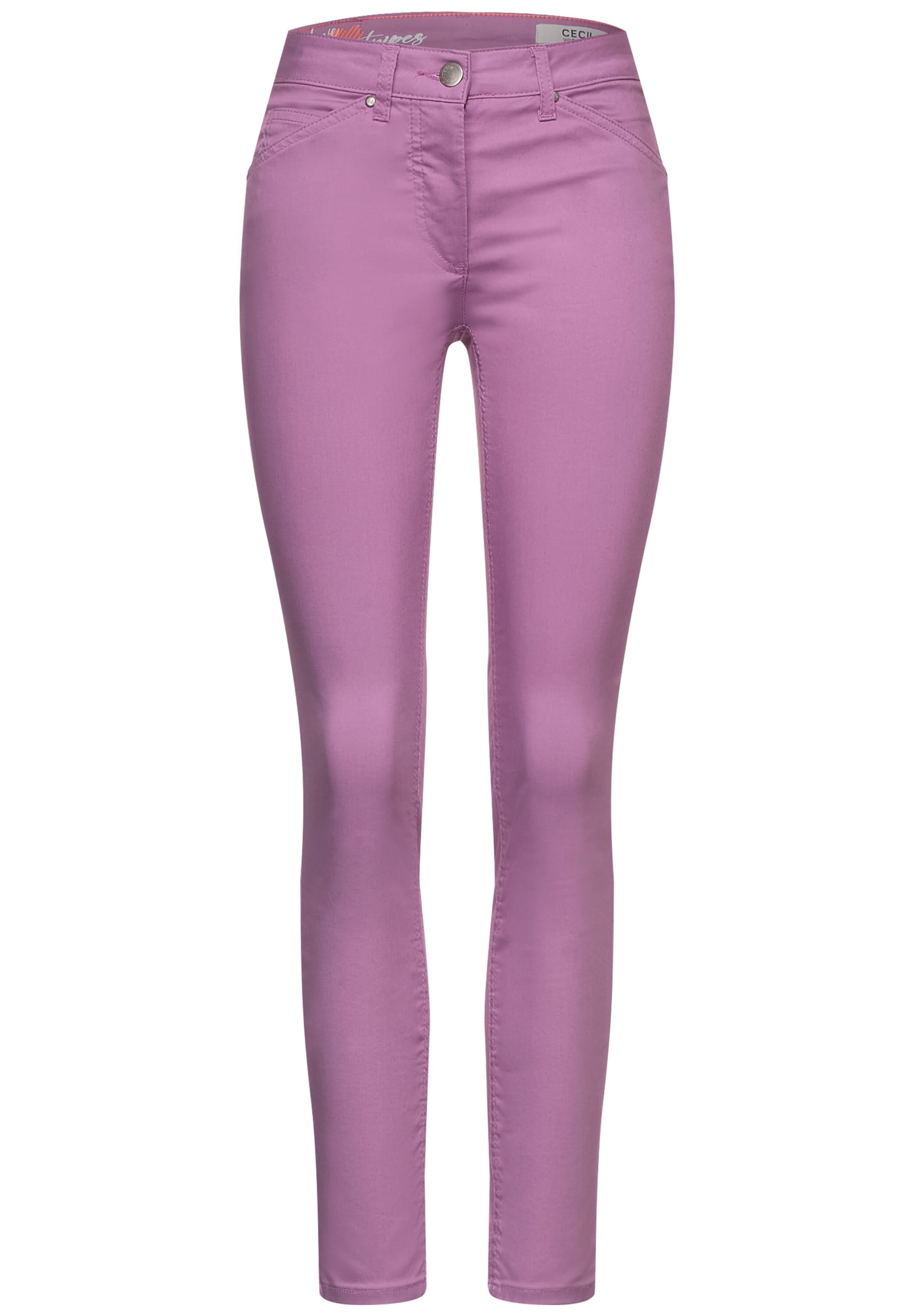 Frauen Große Größen CECIL Hose in Helllila - RO86765 Frauen Große Größen CECIL Hose in Helllila - RO86765