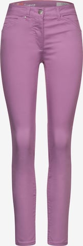 CECIL Slim fit Jeans in Purple: front