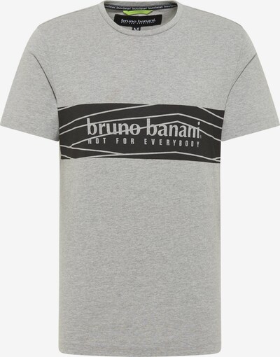 BRUNO BANANI Shirt 'CLAYTON' in mottled grey / Black, Item view