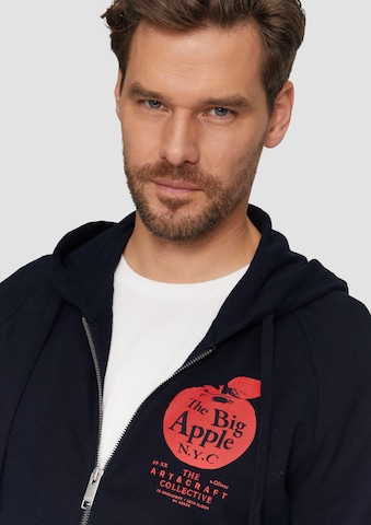 Veste de survêtement s.Oliver en bleu