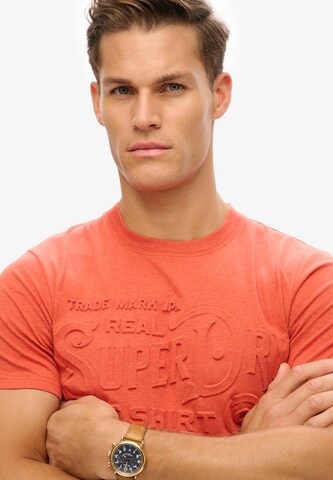 Superdry Shirt in Rood