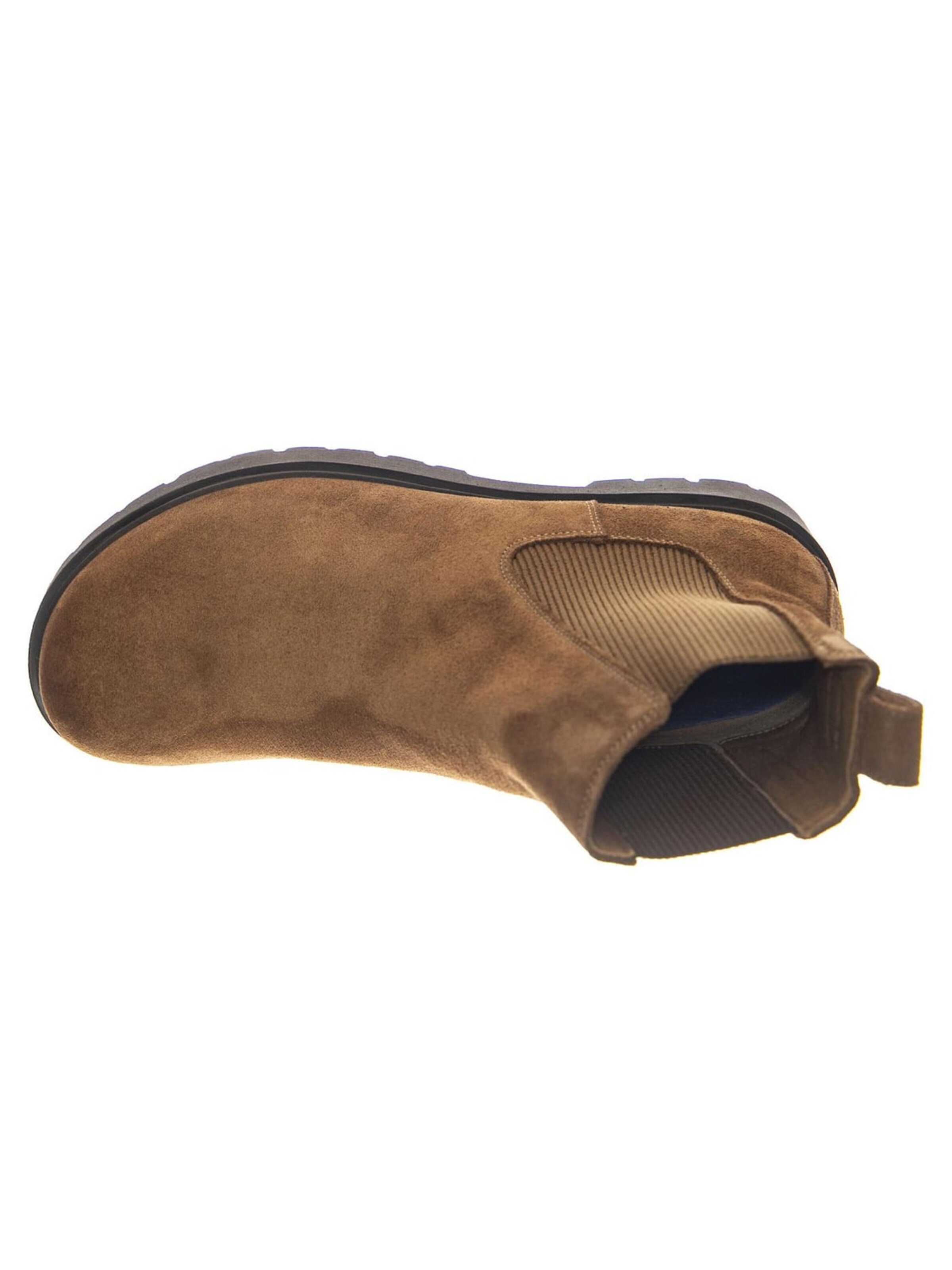 Stivale 'Highwood Slip On Mid N Dark Tea, Suede Leather' di BIRKENSTOCK in marrone