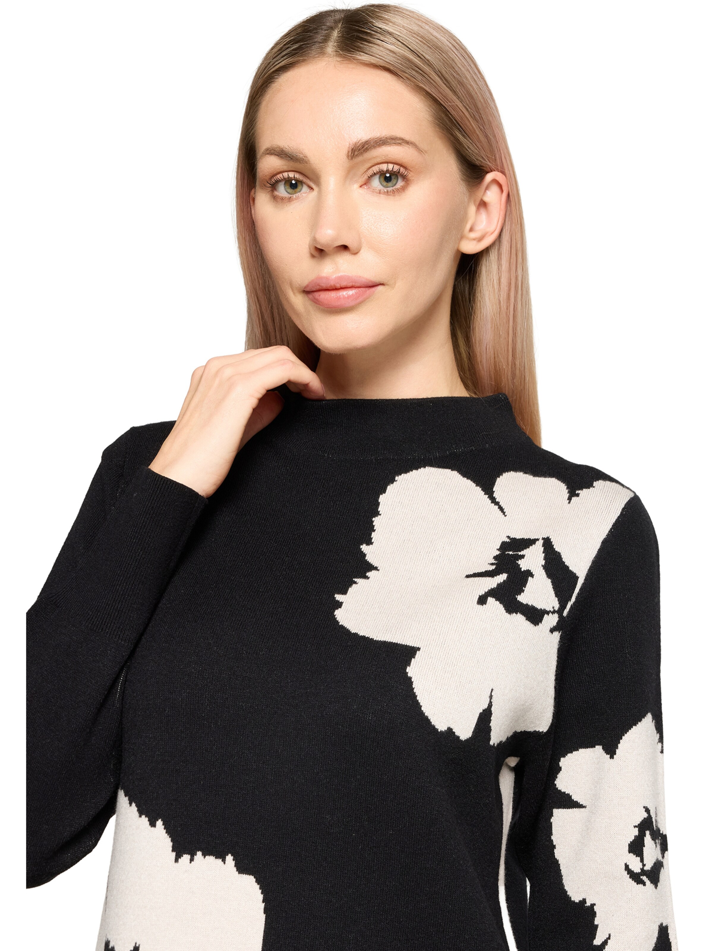 Betty Barclay Gebreide jurk in Zwart