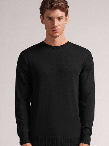 IUMAN Intimissimi Uomo Pullover in Schwarz