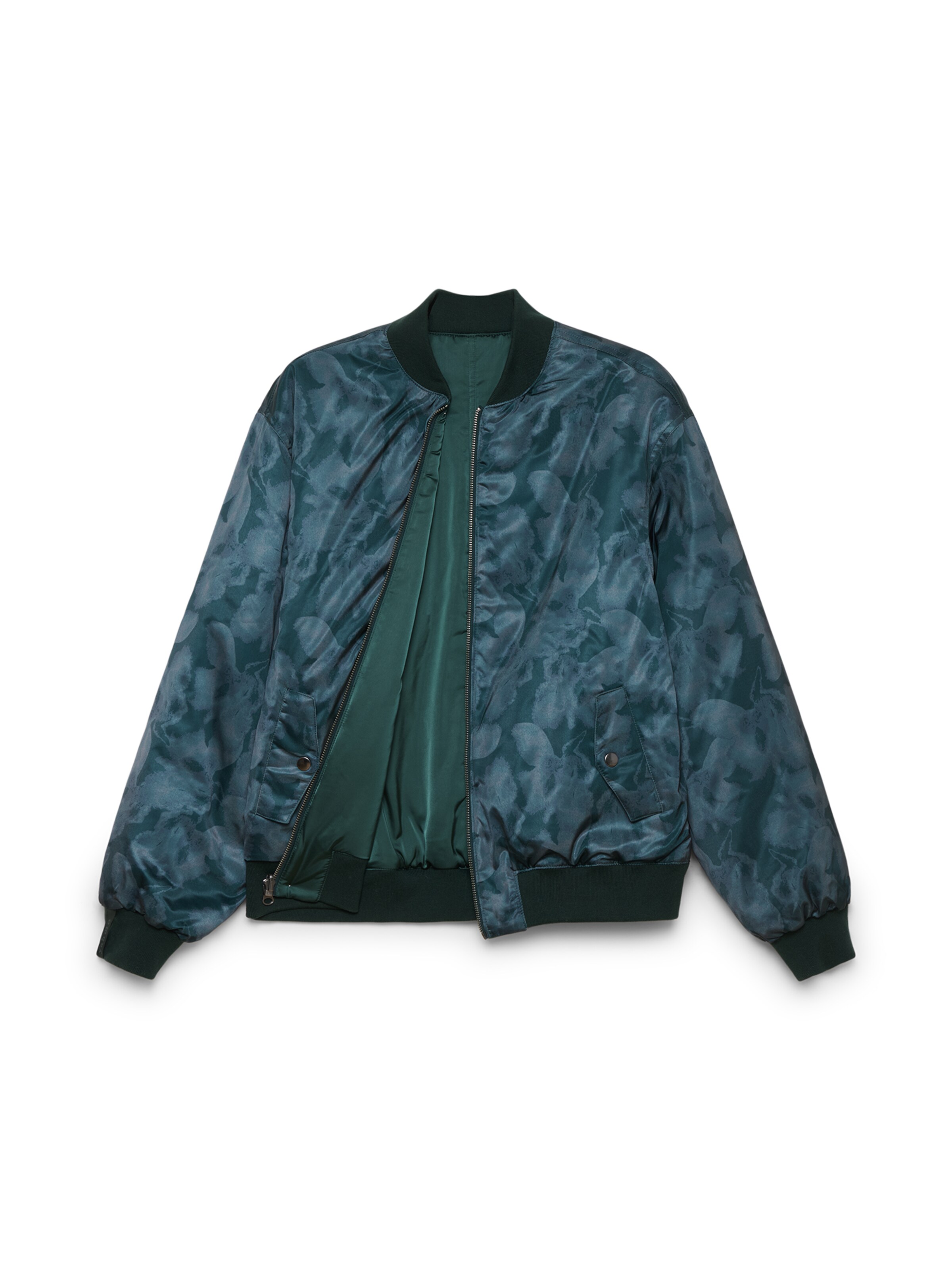 Yahmo Übergangsjacke 'Grete' in Grün: Vorderseite