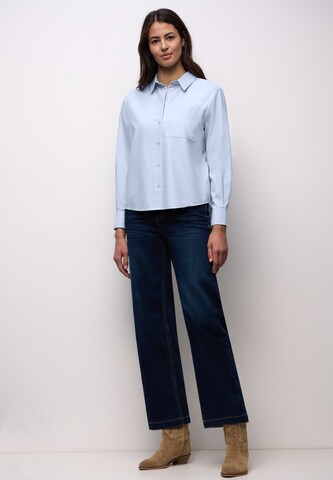 STREET ONE Blouse 'Oxford' in Blue