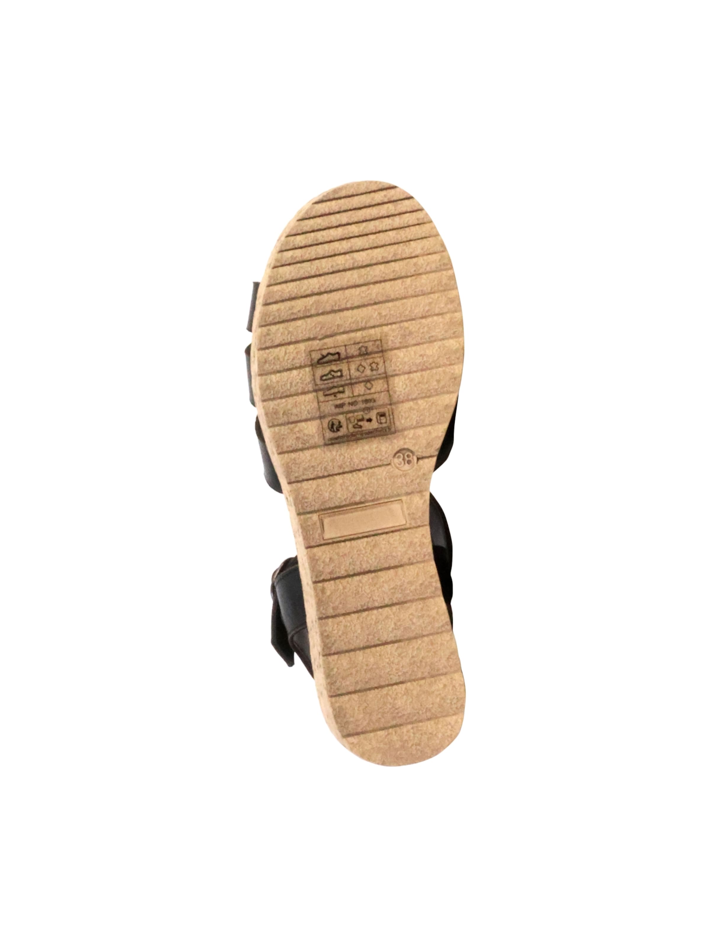 The Divine Factory - Sandalias en negro