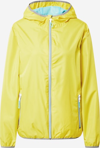 KILLTEC Outdoor Jacket 'Trin' in Yellow: front