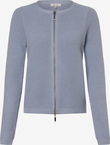 Cardigan Marie Lund en bleu : devant