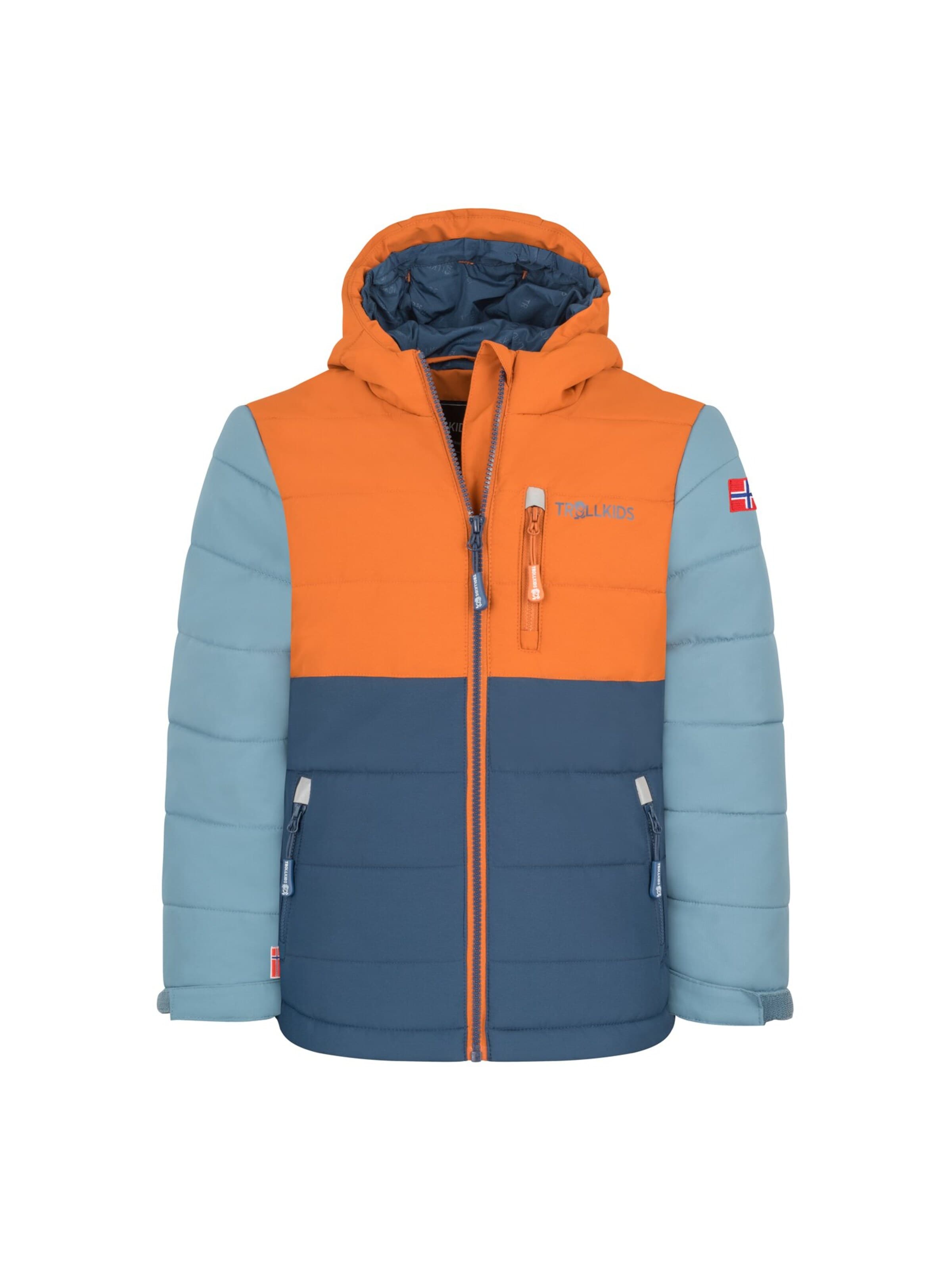 TROLLKIDS Winter Jacket in Yellow: front