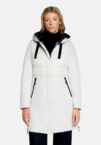 Veste d’hiver Amber & June en gris : devant