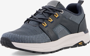 CAMEL ACTIVE Sneaker aus Leder-Textil Mix in Blau: Vorderseite