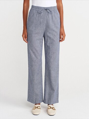 Dilvin Wide leg Trousers 'Hose' in Blue