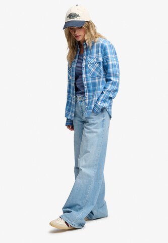 Chemisier Superdry & Co en bleu