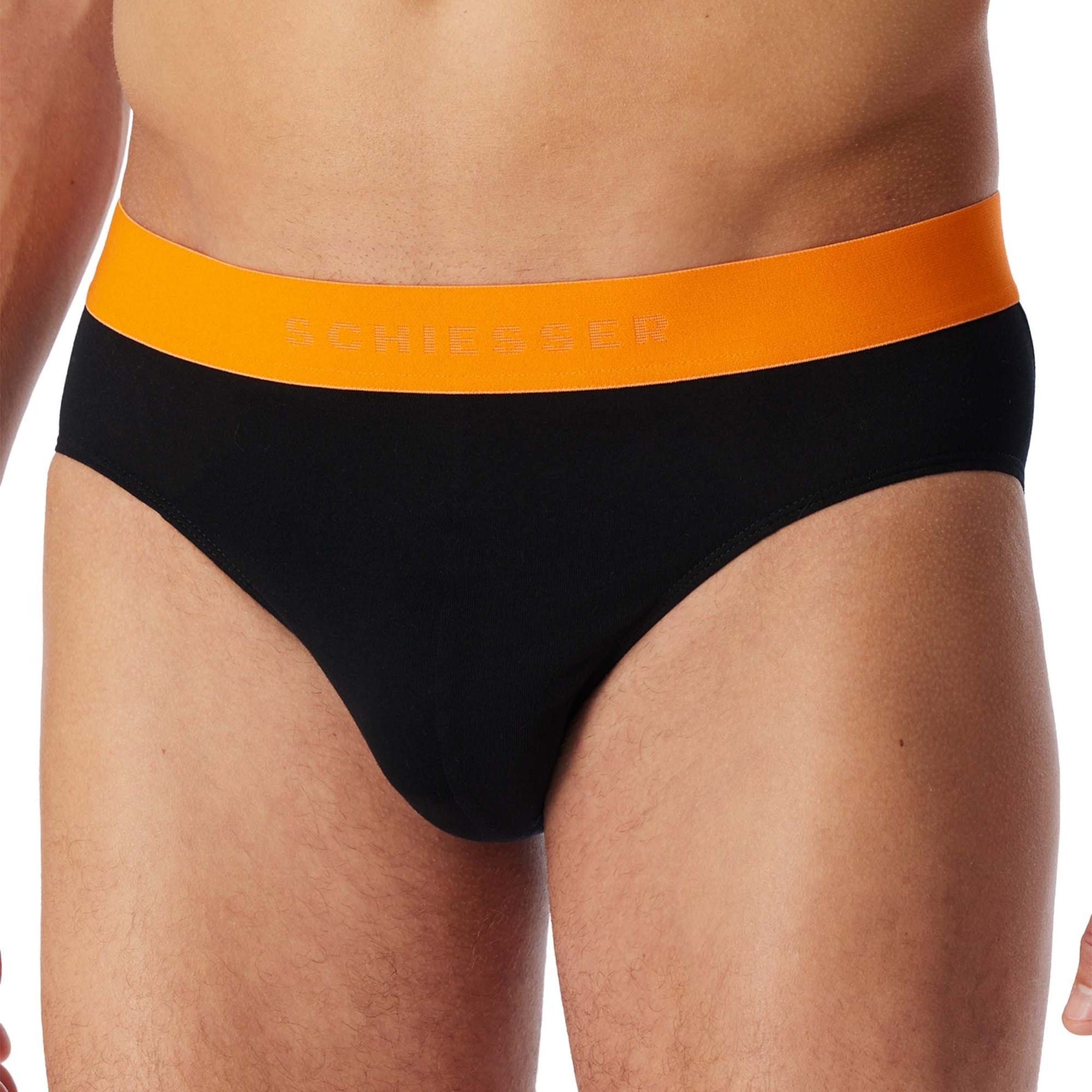 SCHIESSER Slipy '95/5' w kolorze czarny