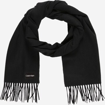 Calvin Klein Scarf in Black: front