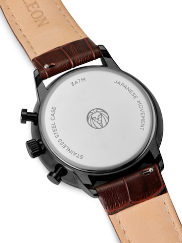 Lucleon Analog watch 'Laurens' in Brown