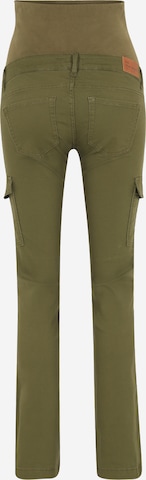 Only Maternity - regular Pantalón cargo 'MISSOURI' en verde