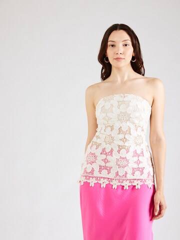 TOPSHOP Toppi värissä beige: etupuoli