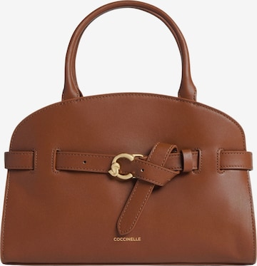 Coccinelle Handbag '5' in Brown: front