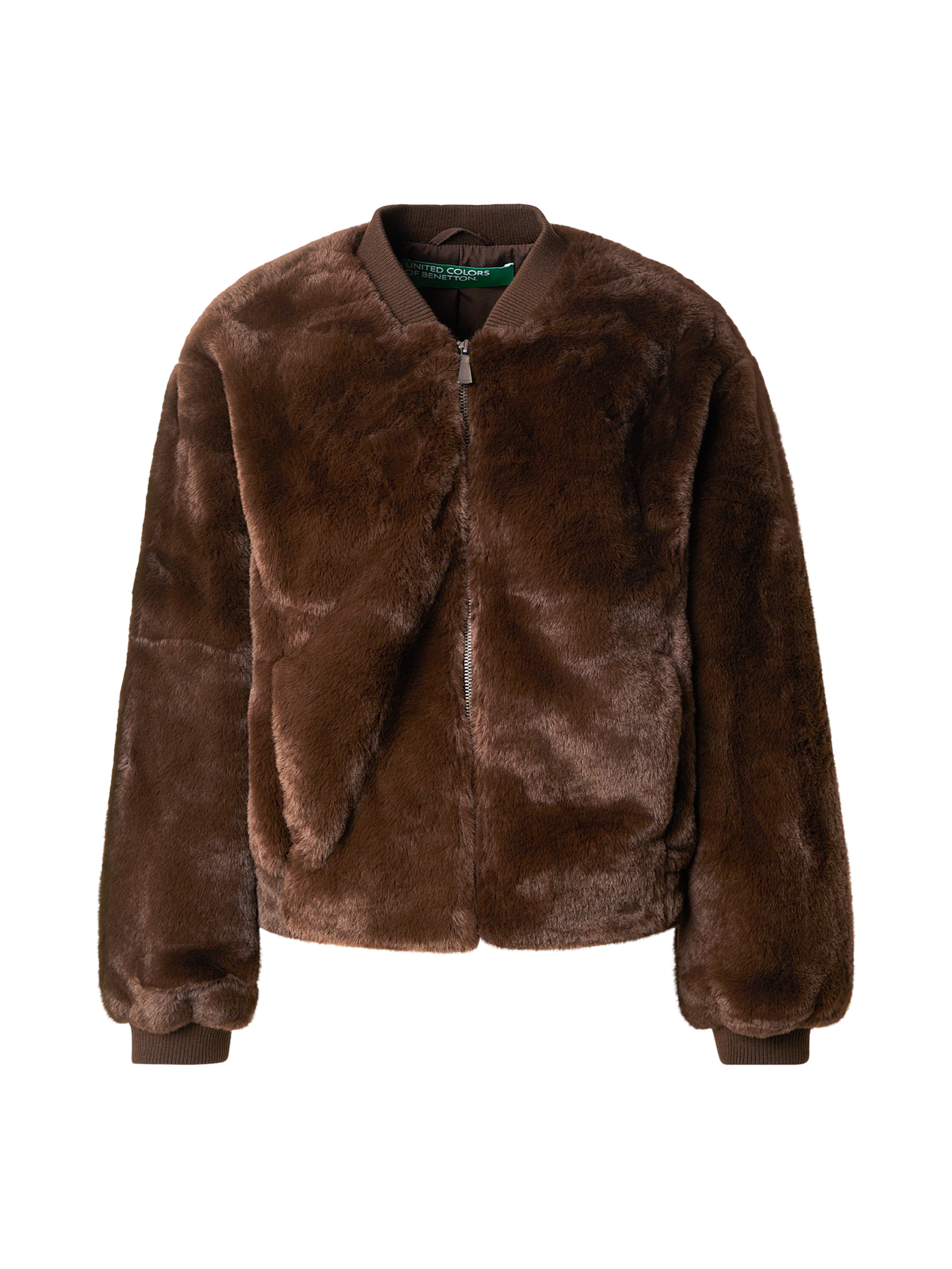 Geacă de primăvară-toamnă de la UNITED COLORS OF BENETTON pe maro: față