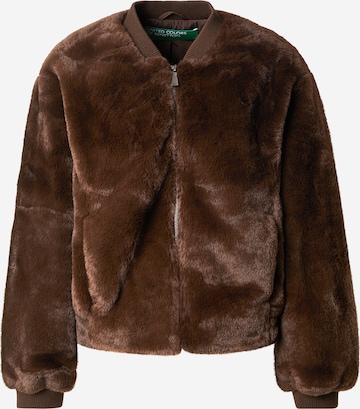 UNITED COLORS OF BENETTONPrijelazna jakna - smeđa boja: prednji dio