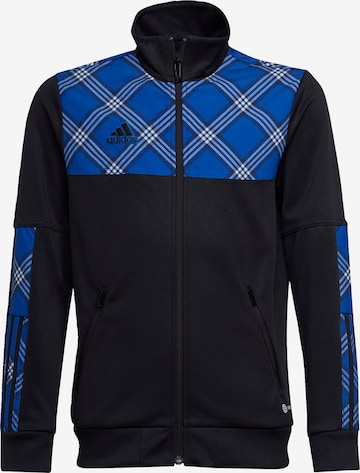 ADIDAS PERFORMANCE Athletic Jacket ' Tiro' in Black: front