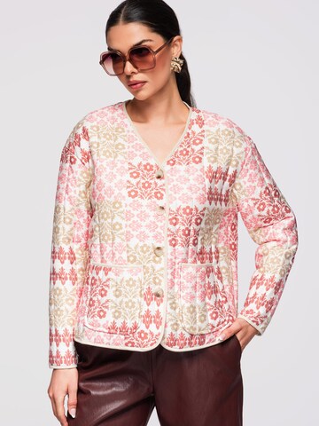 Veste mi-saison Ombre en rose : devant