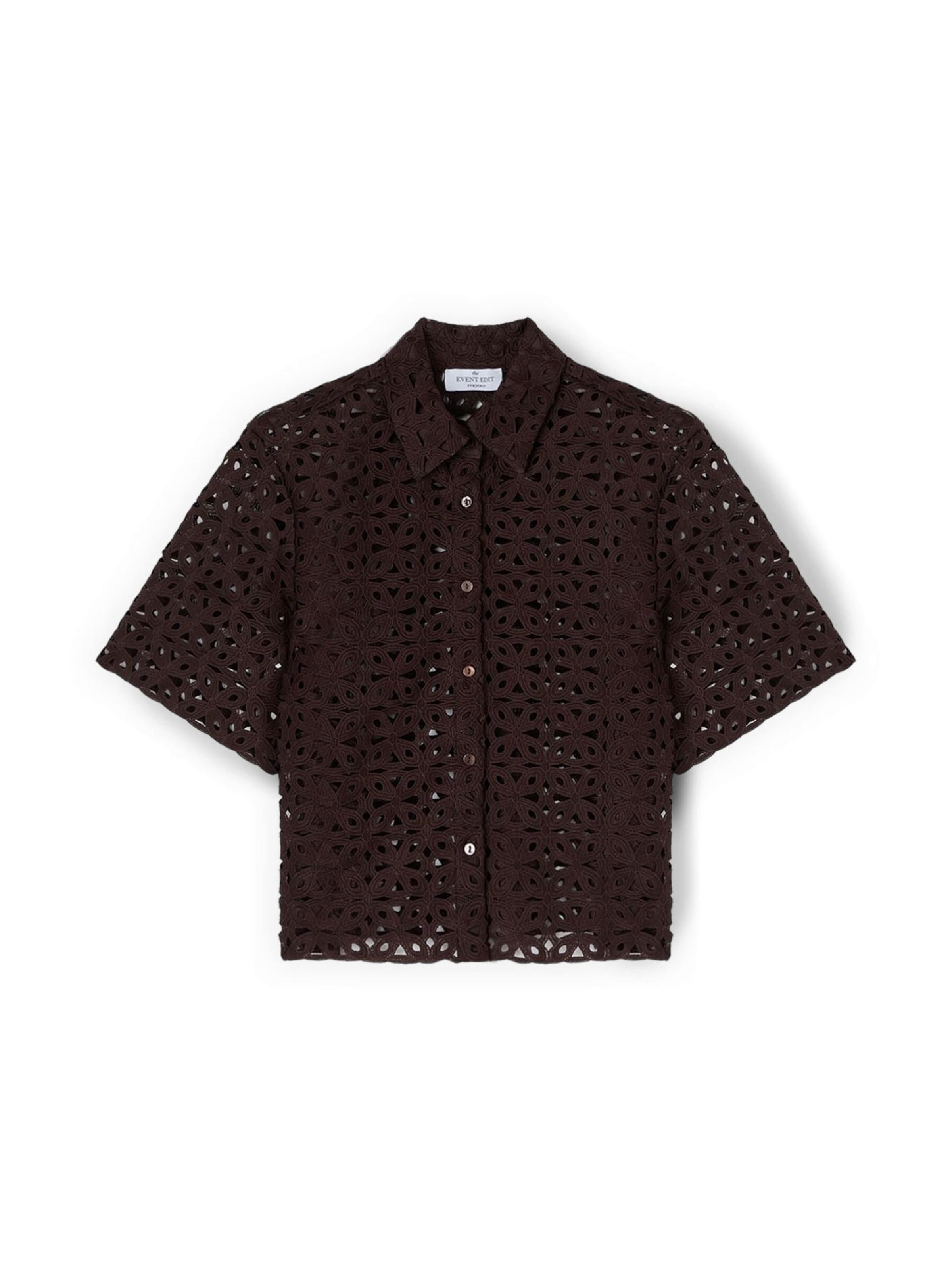 Camicia da donna di MOTIVI in marrone: frontale