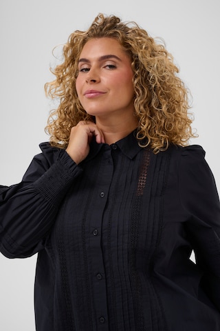 KAFFE CURVE Blouse 'KCbelli' in Black