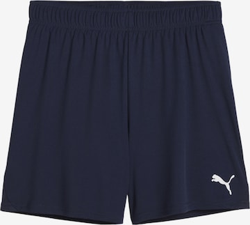 PUMA Regular Sportshorts in Blau: Vorderseite