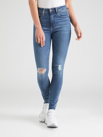 LEVI'S ® Skinny Džíny '721 High Rise Skinny' – modrá: přední strana