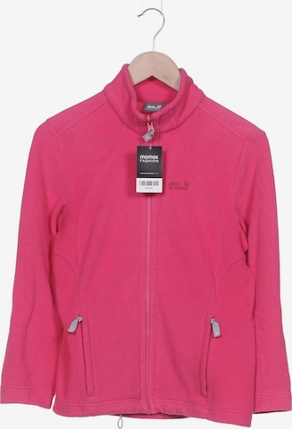 JACK WOLFSKIN Sweatshirt & Zip-Up Hoodie in M in Pink: front