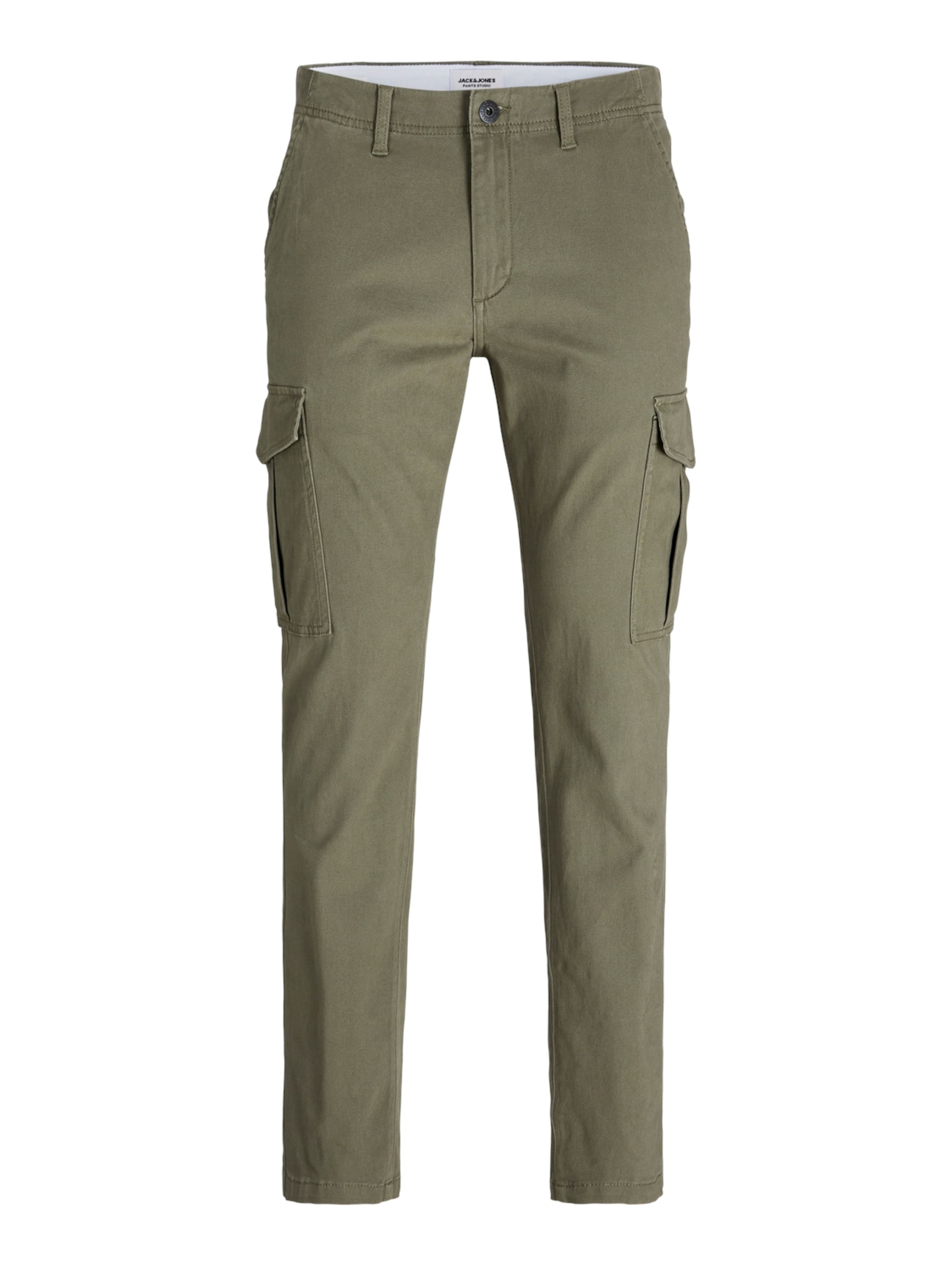 Slimfit Pantaloni cargo 'JJIMarco JJJoe' di JACK & JONES in verde: frontale
