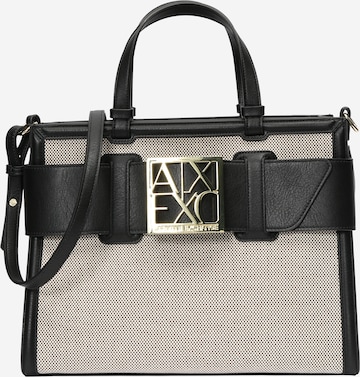 ARMANI EXCHANGE Handbag in Black: front