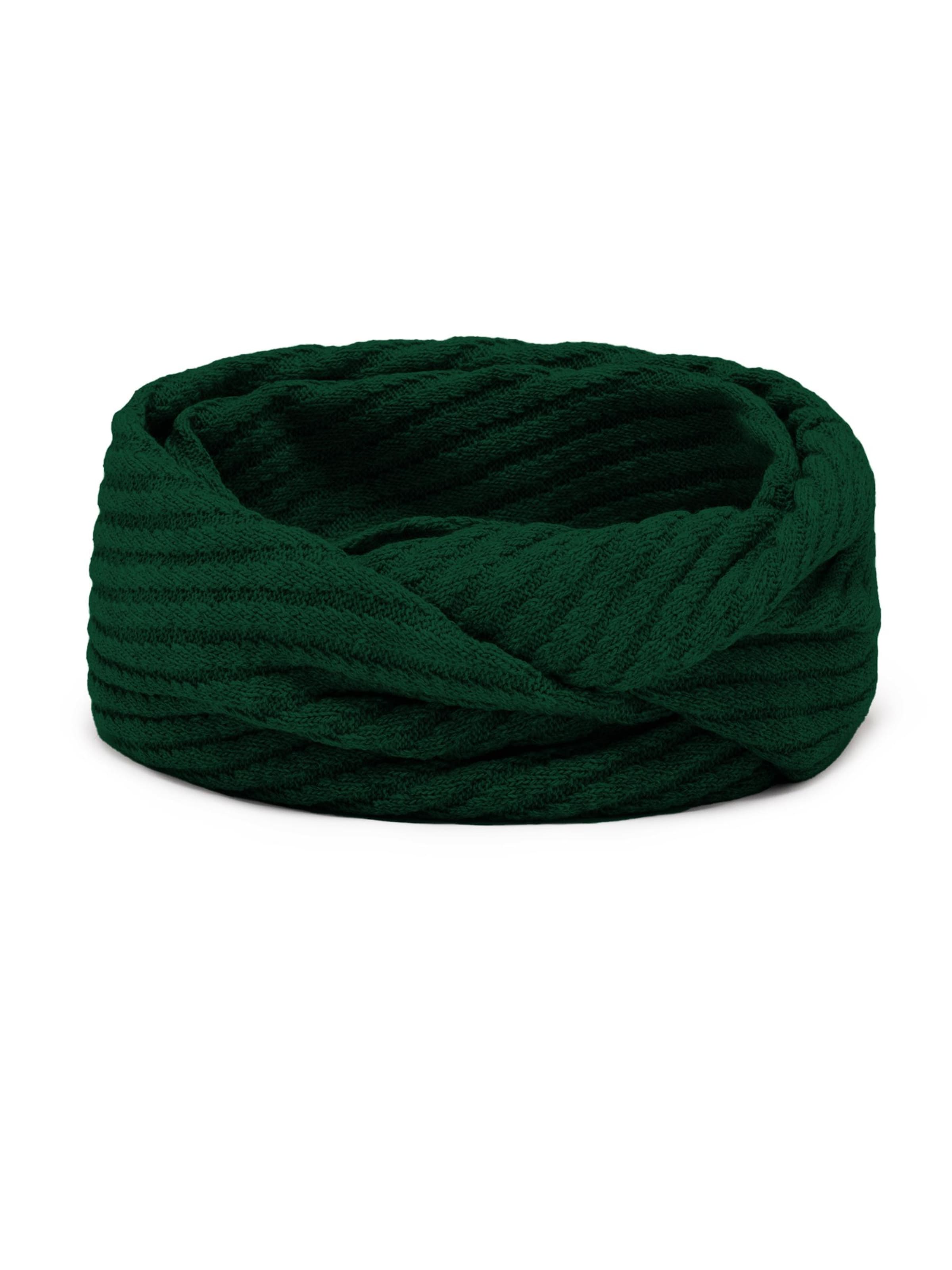 Vivisence Loop scarf '7017S' in Green: front