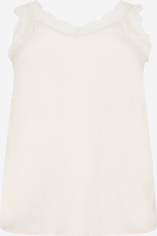 KAFFE CURVE Top 'Jakobine' in Beige: front